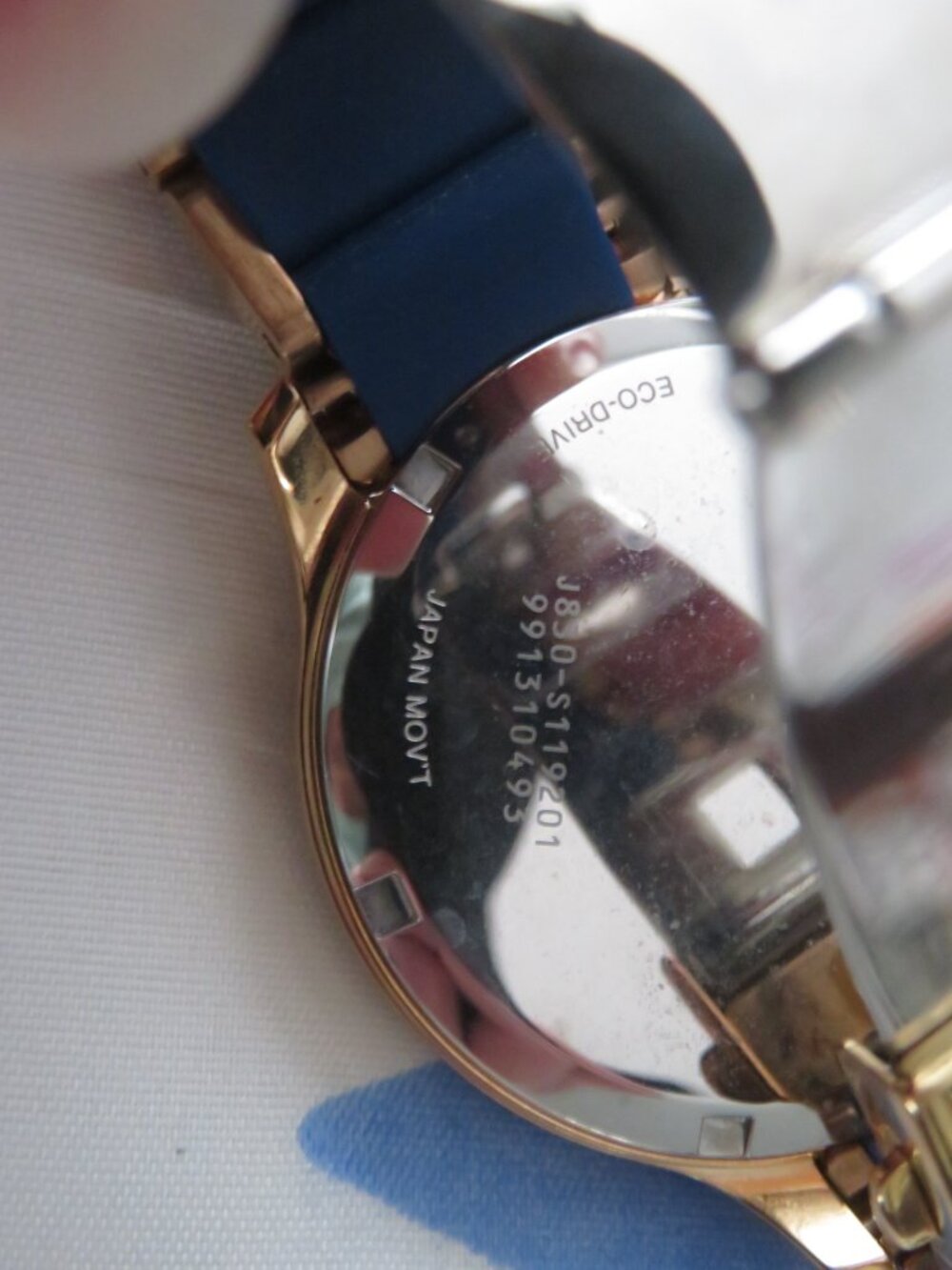 Authentic Citizen Eco-Drive Womens Drive Watch FE7073-71A Silicone band - Picture 8 of 8